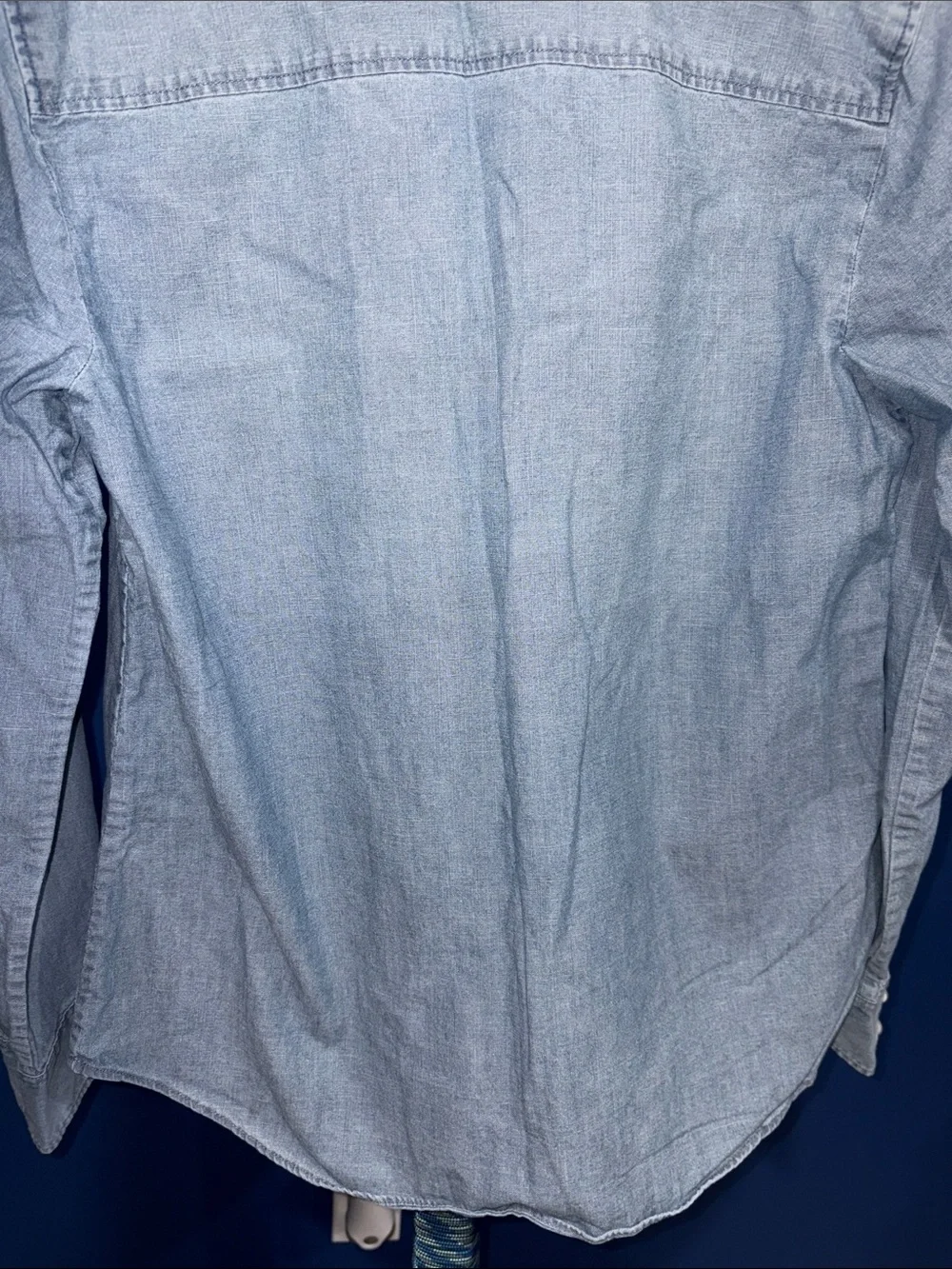 J.Crew -Chambray Button-Down Shirt – Size Medium - Picture 14 of 15